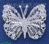 Sterling Silver DC Big Filigree Butterfly Charm Pendant