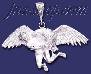 Sterling Silver DC Big Eagle/Bird of Pray Carrying Man Charm Pen