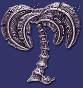 Sterling Silver Palm Tree Brooch Pin