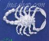 Sterling Silver Scorpion Brooch Pin