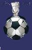 Sterling Silver Soccerball Charm Pendant