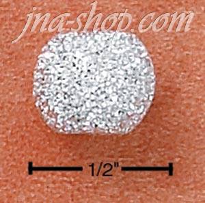Sterling Silver STARDUST FINISH 8MM SPACER BEAD WITH 2.5MM HOLE - Click Image to Close