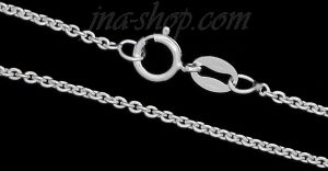 16" Sterling Silver Cable Chain 1.5mm