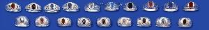 Sterling Silver 36 Baby Rings with Stone(2-5) Package