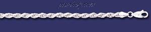 Sterling Silver 16" Rope Chain 3.5mm