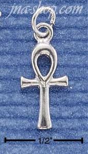 Sterling Silver SMALL ANKH CHARM
