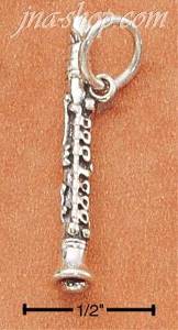 Sterling Silver CLARINET CHARM