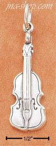 Sterling Silver CELLO CHARM