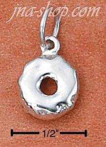Sterling Silver DONUT CHARM