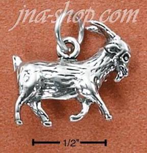 Sterling Silver PRANCING BILLY GOAT CHARM