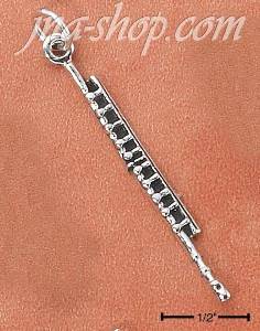 Sterling Silver FLUTE CHARM