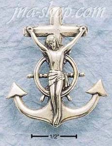 Sterling Silver MARINER'S CROSS CHARM