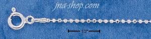 20" Sterling Silver DC 150 BEAD CHAIN