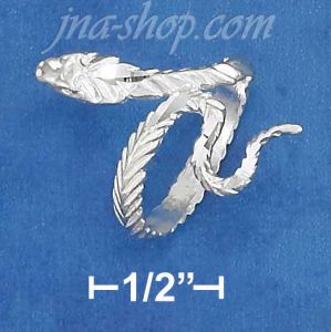 Sterling Silver DC SNAKE RING SIZES 5-9