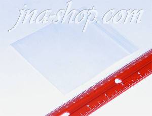 ONE ROLL OF 4" X 4" POLY ZIP LOCK BAGS (100 PIECES)