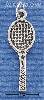 Sterling Silver TENNIS RACKET CHARM Sterling Silver TENNIS RACKET CHARM