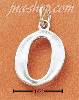 Sterling Silver NUMBER "0" CHARM