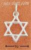 Sterling Silver SIMPLE JEWISH STAR CHARM