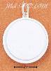 Sterling Silver 24MM ROUND SATIN DISK W/ POLISHED BORDER ENGRAVA Sterling Silver 24MM ROUND SATIN DISK W/ POLISHED BORDER ENGRAVA