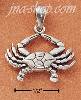 Sterling Silver CRAB CHARM