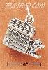 Sterling Silver DOG IN DOGHOUSE CHARM