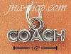 Sterling Silver "COACH" CHARM Sterling Silver "COACH" CHARM