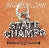 Sterling Silver "STATE CHAMPS" CHARM Sterling Silver "STATE CHAMPS" CHARM