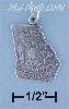 Sterling Silver GEORGIA STATE CHARM