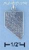 Sterling Silver NEVADA STATE CHARM