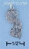 Sterling Silver NEW JERSEY STATE CHARM