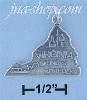 Sterling Silver VIRGINIA STATE CHARM