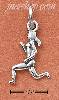 Sterling Silver WOMAN RUNNER CHARM