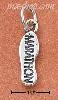Sterling Silver "MARATHON" SNEAKER SOLE CHARM Sterling Silver "MARATHON" SNEAKER SOLE CHARM