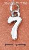 Sterling Silver "7" SEVEN CHARM