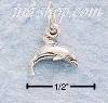Sterling Silver MINI DOLPHIN CHARM