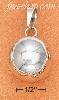 Sterling Silver LARGE HIGH POLISH 20MM ROUND CHIME CHARM