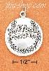 Sterling Silver SLIGHTLY DOMED "SOFTBALL MOM" CHARM Sterling Silver SLIGHTLY DOMED "SOFTBALL MOM" CHARM