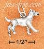 Sterling Silver 3D ANTIQUED JACK RUSSELL TERRIER DOG CHARM