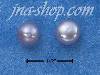 Sterling Silver PINK FRESH WATER PEARL BUTTON POST EARRINGS