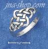 Sterling Silver ANTIQUED CELTIC KNOT RING (5-10)