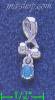 Sterling Silver CZ Charm Pendant