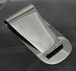 Sterling Silver Large Plain High Polish Money Clip