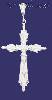 Sterling Silver DC Big Cross Charm Pendant Sterling Silver DC Big Cross Charm Pendant