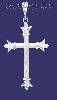 Sterling Silver DC Big Cross Charm Pendant Sterling Silver DC Big Cross Charm Pendant