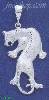 Sterling Silver DC Big Puma Panther Charm Pendant Sterling Silver DC Big Puma Panther Charm Pendant