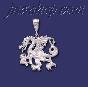 Sterling Silver DC Big Winged Dragon Charm Pendant