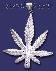 Sterling Silver DC Big Marijuana Pot Leaf Charm Pendant