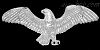 Sterling Silver DC Big Huge Eagle Charm Pendant