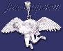 Sterling Silver DC Big Eagle/Bird of Pray Carrying Man Charm Pen Sterling Silver DC Big Eagle/Bird of Pray Carrying Man Charm Pen