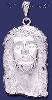 Sterling Silver DC Jesus Christ Face Charm Pendant Sterling Silver DC Jesus Christ Face Charm Pendant